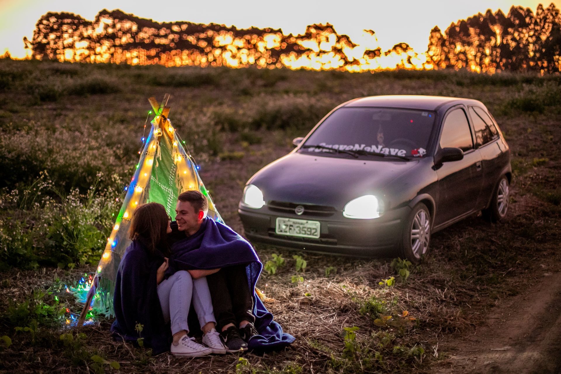 Foto Ensaio no Pôr do Sol, Bruna e Evandro. Foto Ensaio no Pôr do Sol, Bruna e Evandro. - Imagem 15